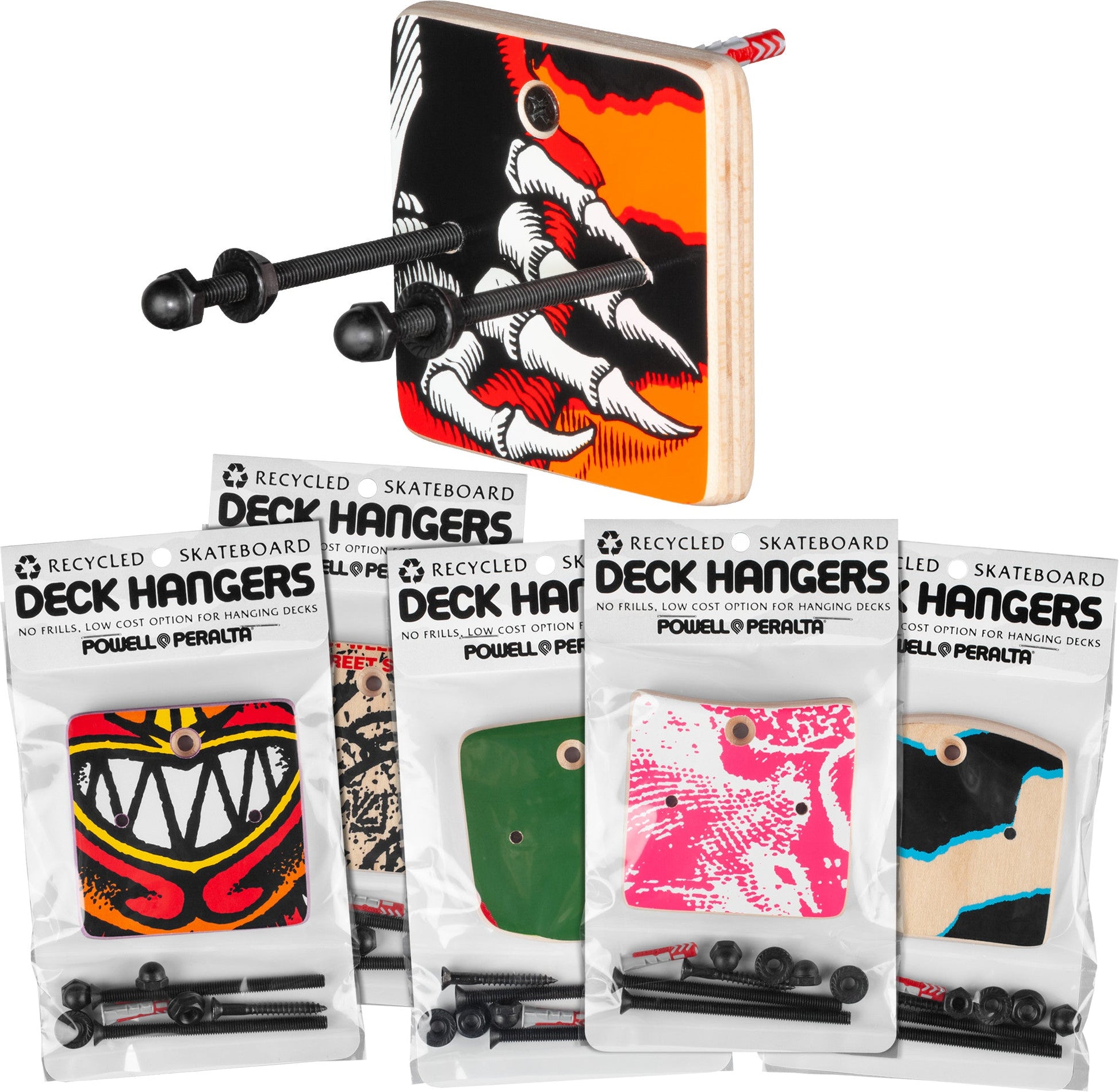 Powell Peralta Deck Hanger - Assorted Graphics - Bow Shock Marketplace