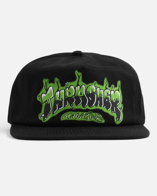 Thrasher Airbrush Black Snapback Hat
