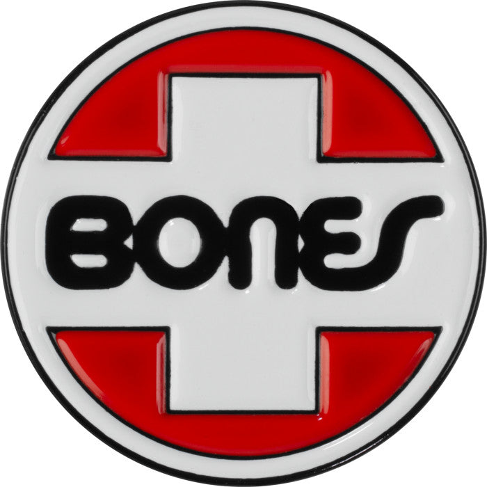 Bones Bearings Lapel Pin OG Swiss Circle
