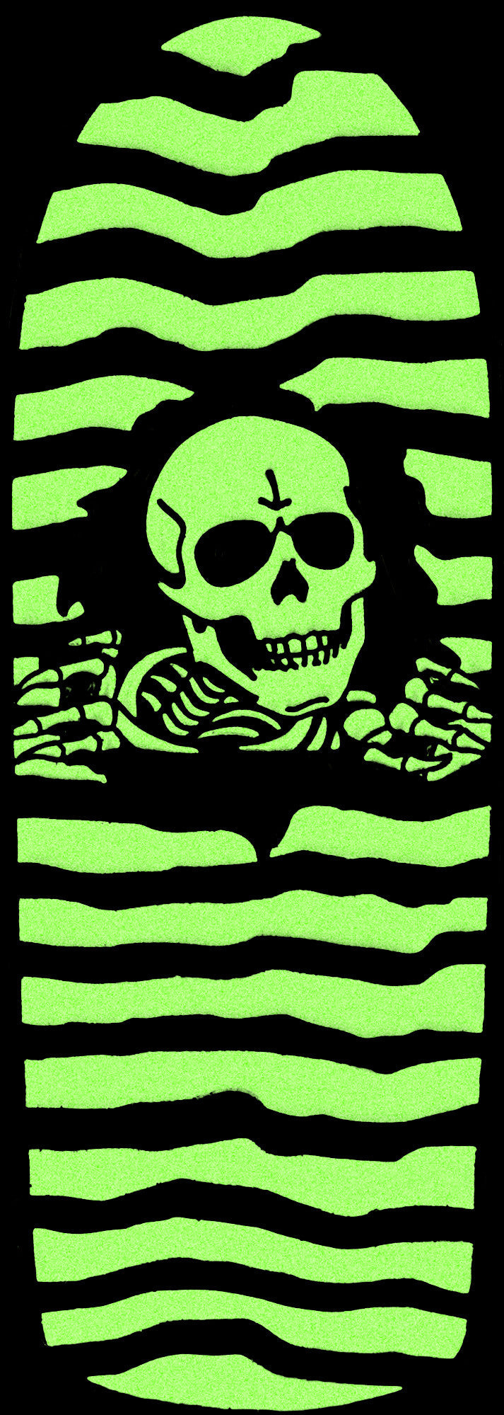 Powell Peralta OG Ripper Deck Lapel Pin - Glow in the Dark - Bow Shock Marketplace
