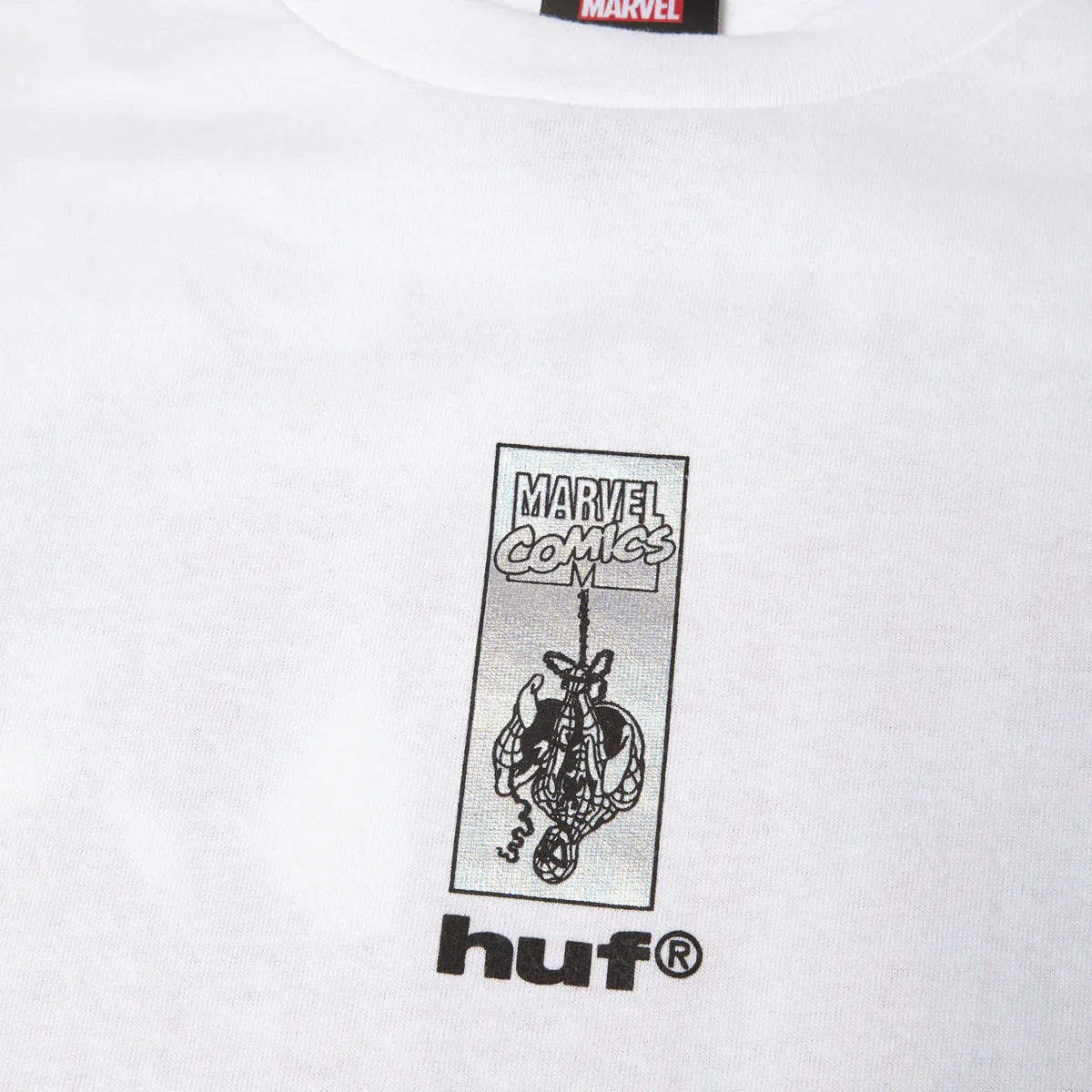 HUF x Marvel Spider-Man Arachknight SS T-Shirt - White - Bow Shock Marketplace