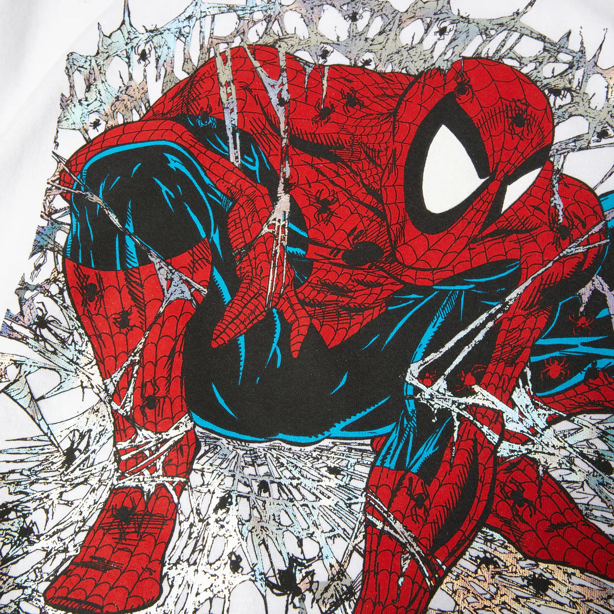 HUF x Marvel Spider-Man Arachknight SS T-Shirt - White - Bow Shock Marketplace