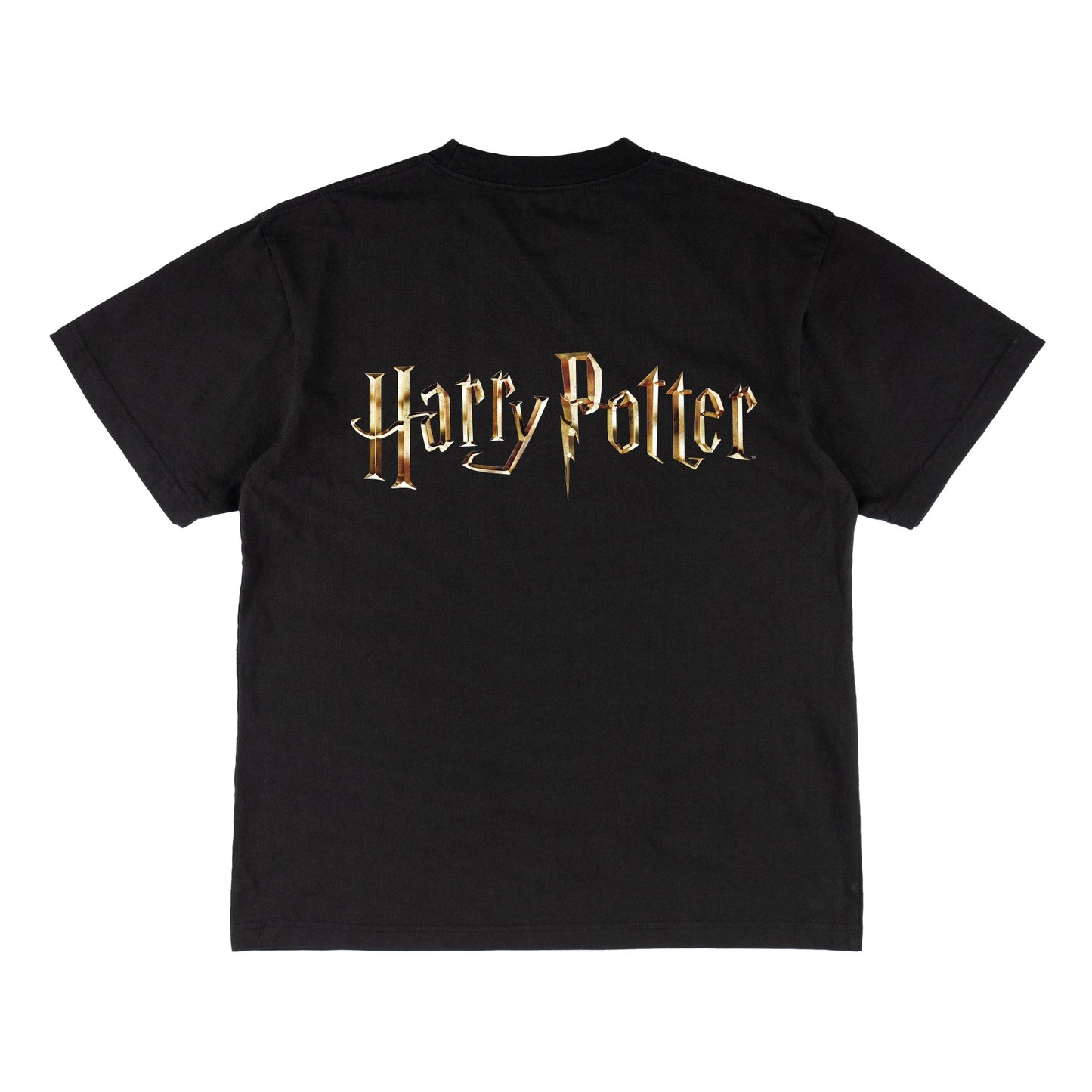 Welcome x Harry Potter Arrival Boxy Garment-Dyed Tee - Black