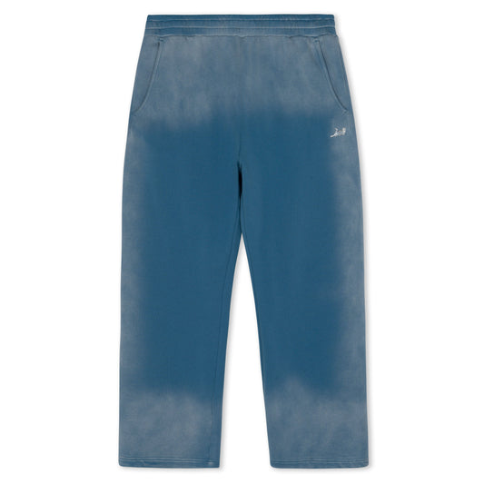 Castanza Straight Leg Sweatpants (Light Blue Faded Wash)
