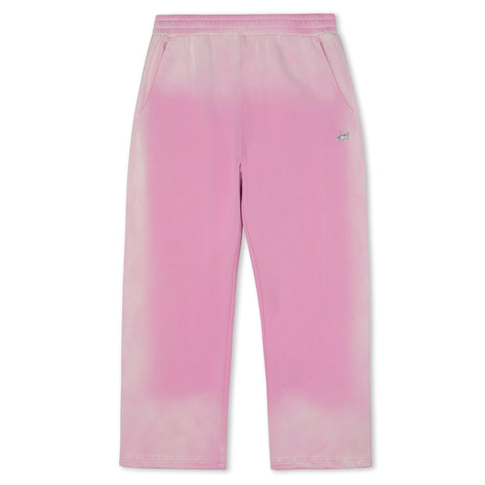 Castanza Straight Leg Sweatpants (Light Pink Faded Wash)