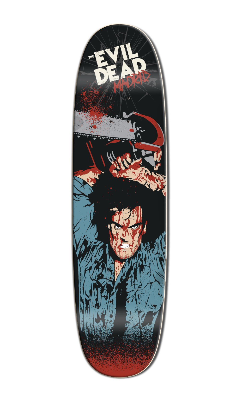 The Evil Dead X Madrid 45th Anniversary Ash 8.625" Skateboard Deck