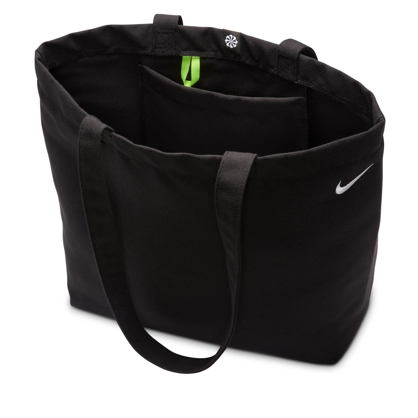 Nike Heritage 2.0 Black / Volt / White Tote Bag