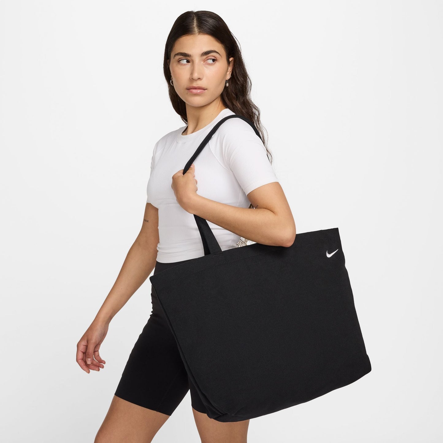 Nike Heritage 2.0 Black / Volt / White Tote Bag