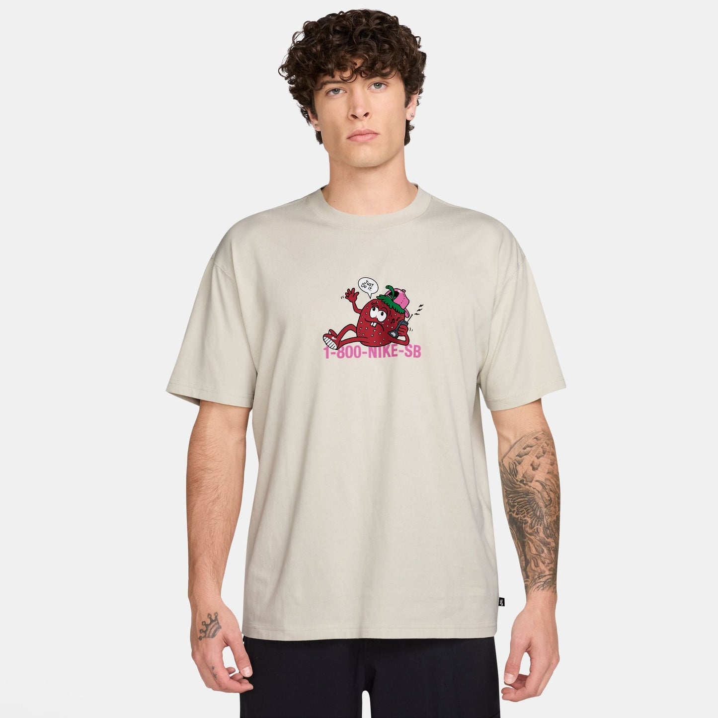 Nike SB Max 90 Flip Phone Light Bone S/s Shirt