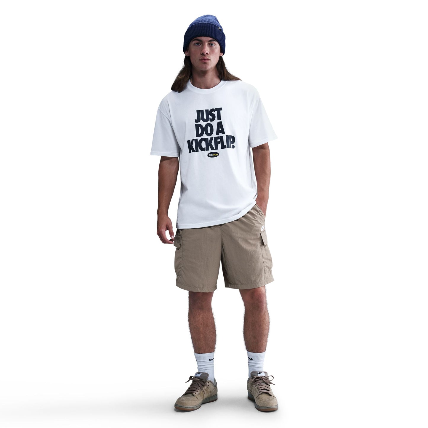 Nike SB x Eric Koston Just Do A Kickflip White S/s Shirt
