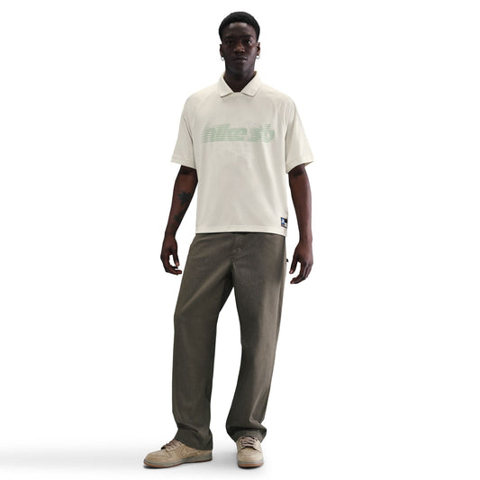Nike SB Dri-Fit White/Mint Jacquard Skate Jersey