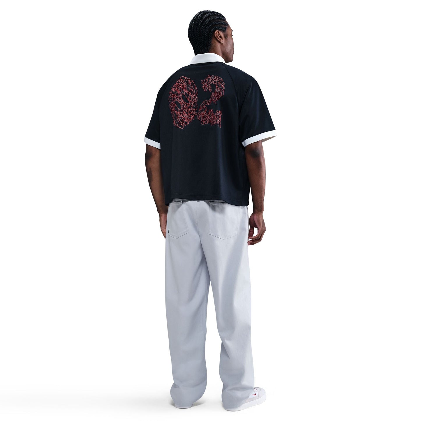 Nike SB Loose Fit Football Grey Denim Skate Pant