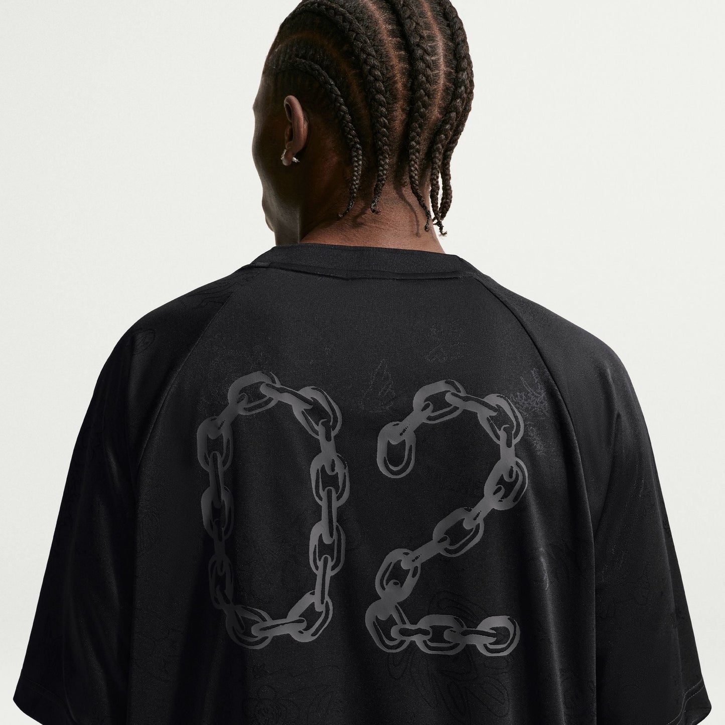 Nike SB Desk Doodle Black Jacquard Skate Jersey