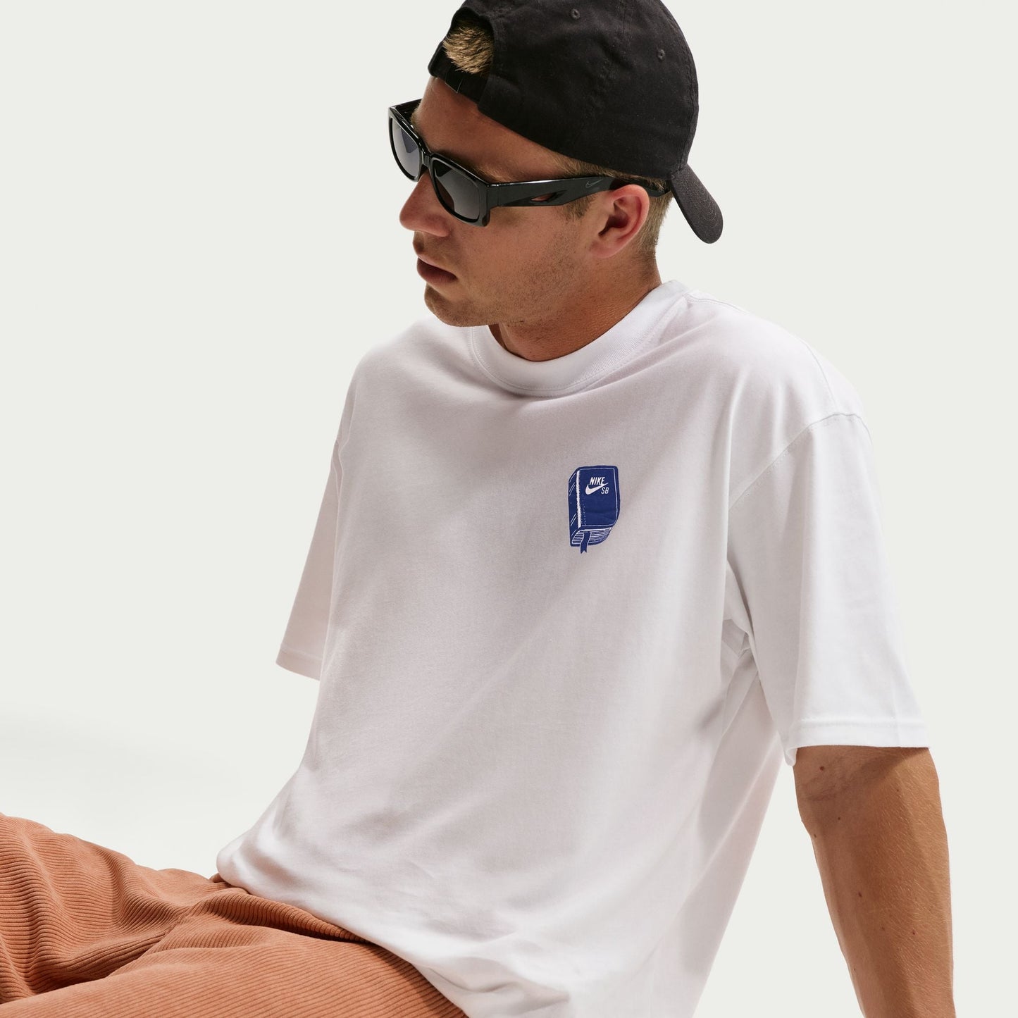 Nike SB Spot List White S/s Shirt