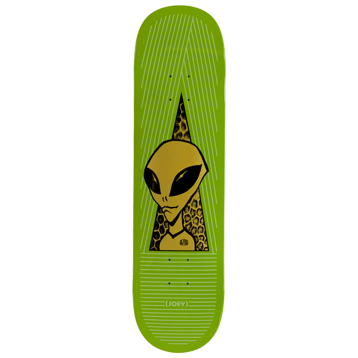 Alien Workshop Joey Guevara Visitor Gold 8.25" Skateboard Deck