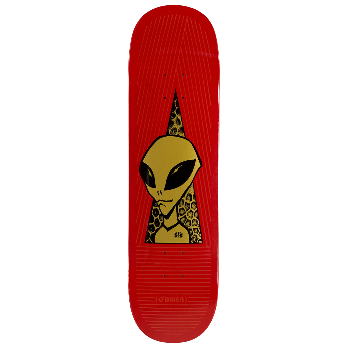 Alien Workshop Joey O'Brien Visitor Gold 8.5" Skateboard Deck