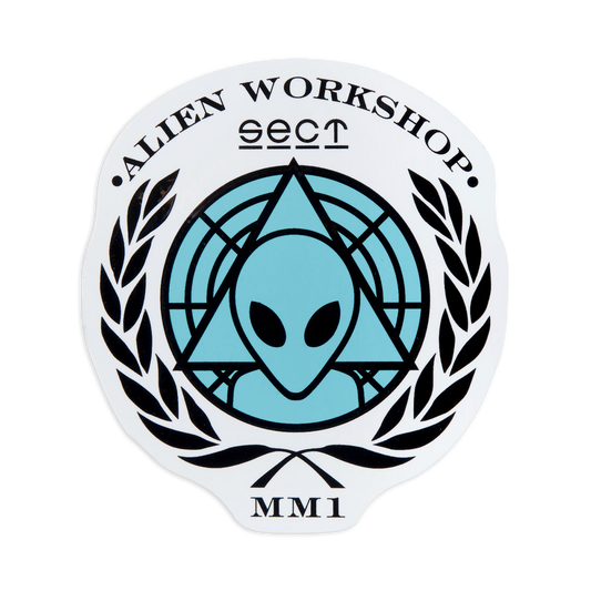 Alien Workshop Alien Workshop Awol Blue Sticker