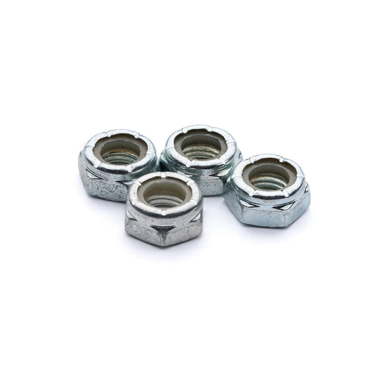 Paris Hardware Axle Nuts - Silver
