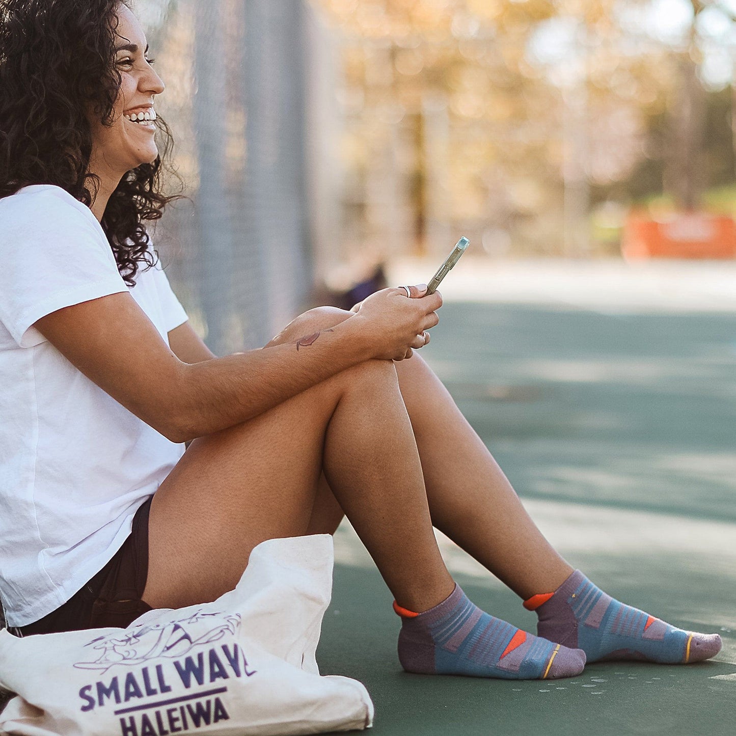 Action Grey Ankle Socks