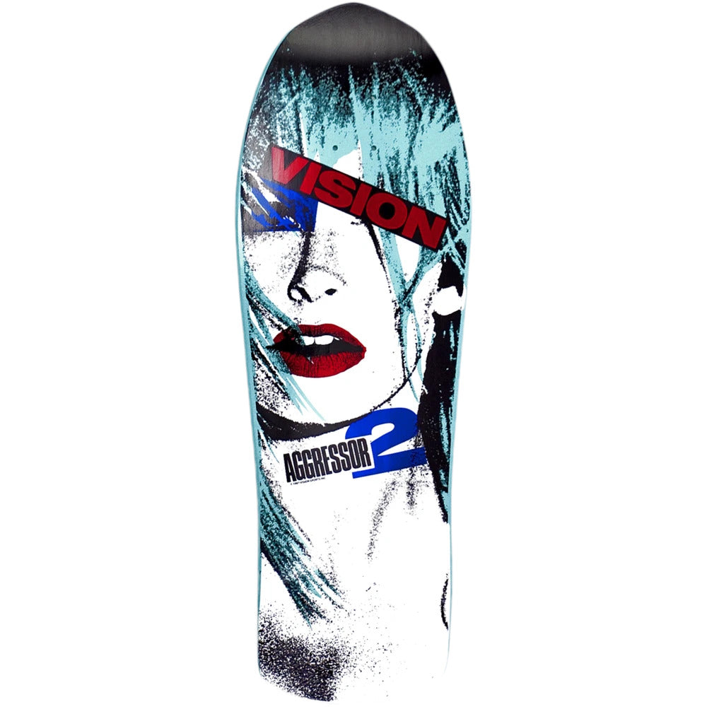 Vision Aggressor 2 Modern Concave 10" Skateboard Deck - Bow Shock Marketplace