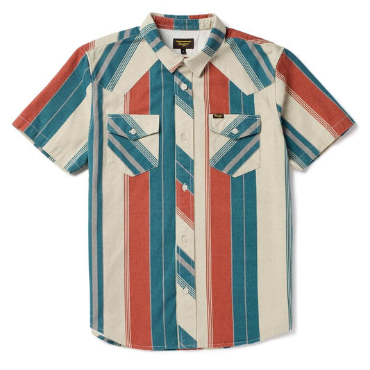 Seager Amarillo El Rojo Stripe S/s Button Up Shirt