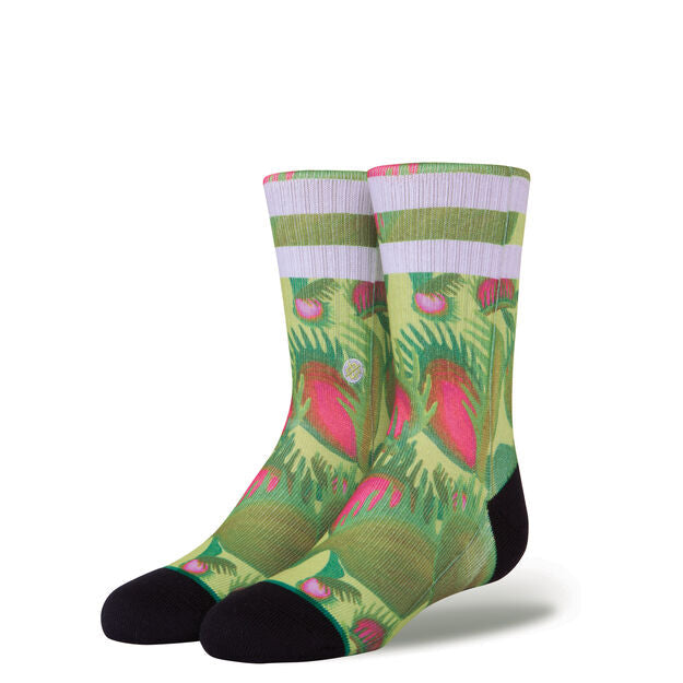 Stance Trap King Boys Crew Socks - Black - Bow Shock Marketplace