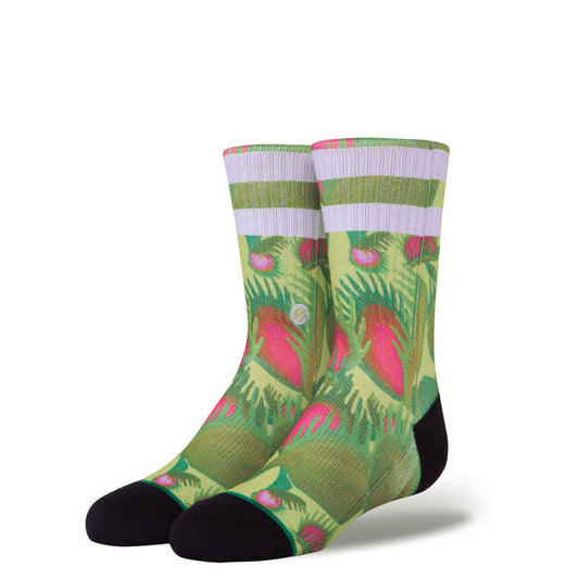 Stance Trap King Boys Crew Socks - Black - Bow Shock Marketplace