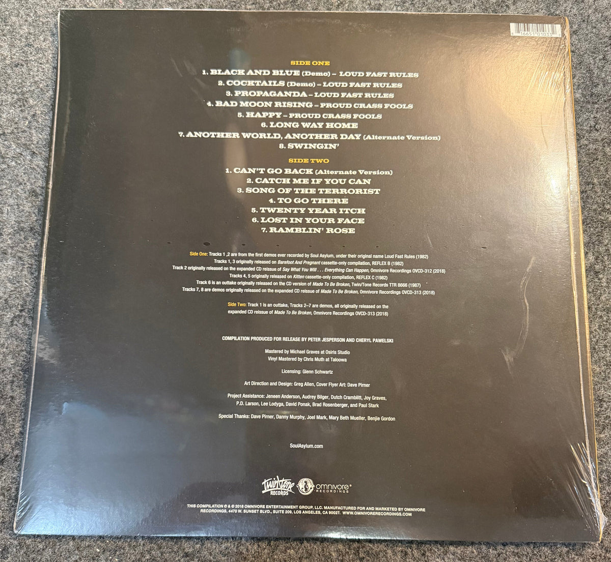 Soul Asylum - Two/Tone Extras Vinyl LP Record