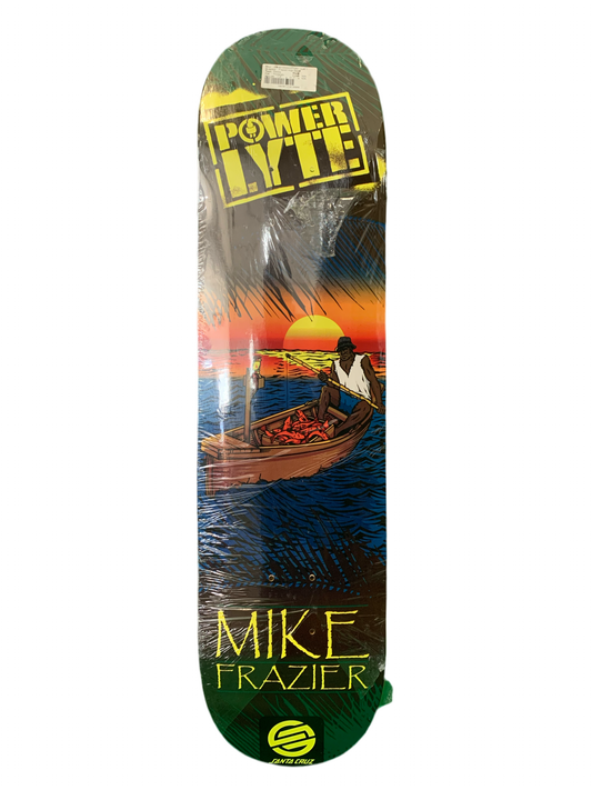 Santa Cruz Mike Frazier Fisherman PowerLyte 7.75" Classic Skateboard Deck