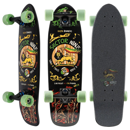 Sector Nine Bambino Nug 26.5" x 7.5" Cruiser Complete Skateboard