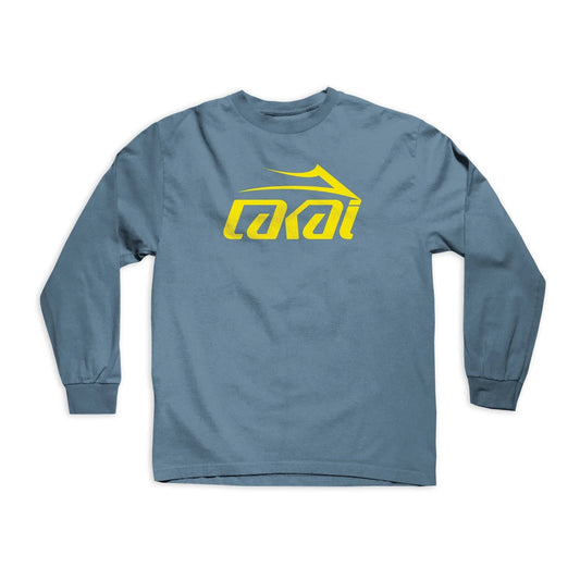 Lakai Basic Long Sleeve T-Shirt - Slate - Bow Shock Marketplace