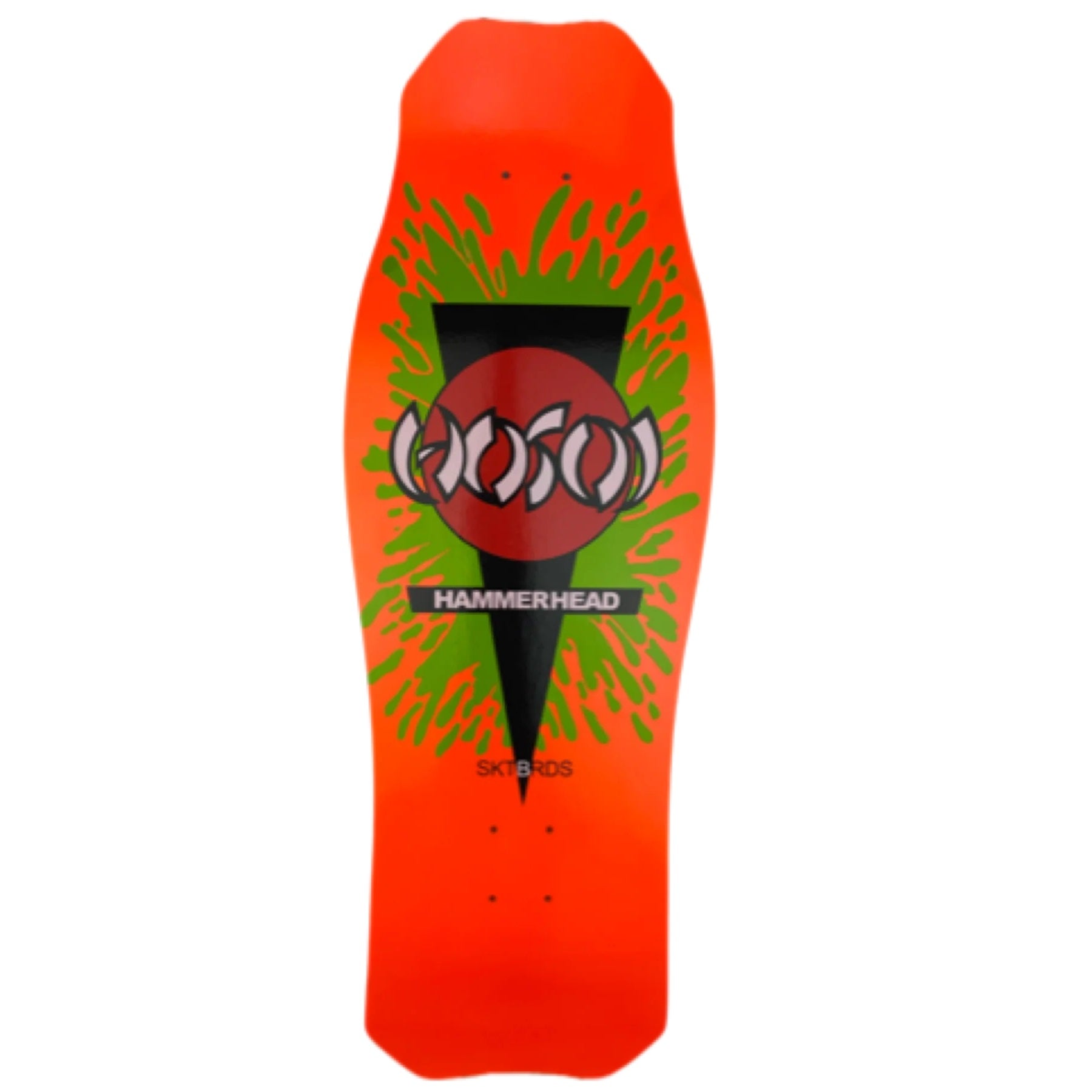 Hosoi Neon O.G. Hammerhead Splat Deck - 10.5″ Orange - Bow Shock Marketplace
