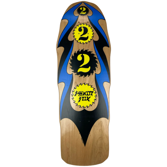 Schmitt Stix Ripsaw 2 Skateboard Deck - 10" Natural - Bow Shock Marketplace