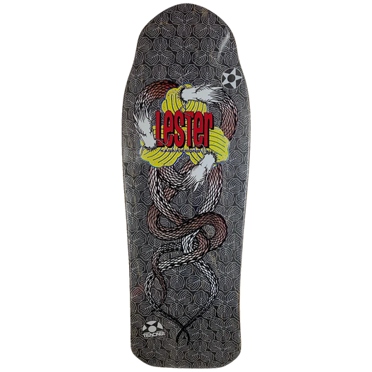 Tracker Lester Kasai Twin Dragon Deck - 10.5" Black Stain - Bow Shock Marketplace