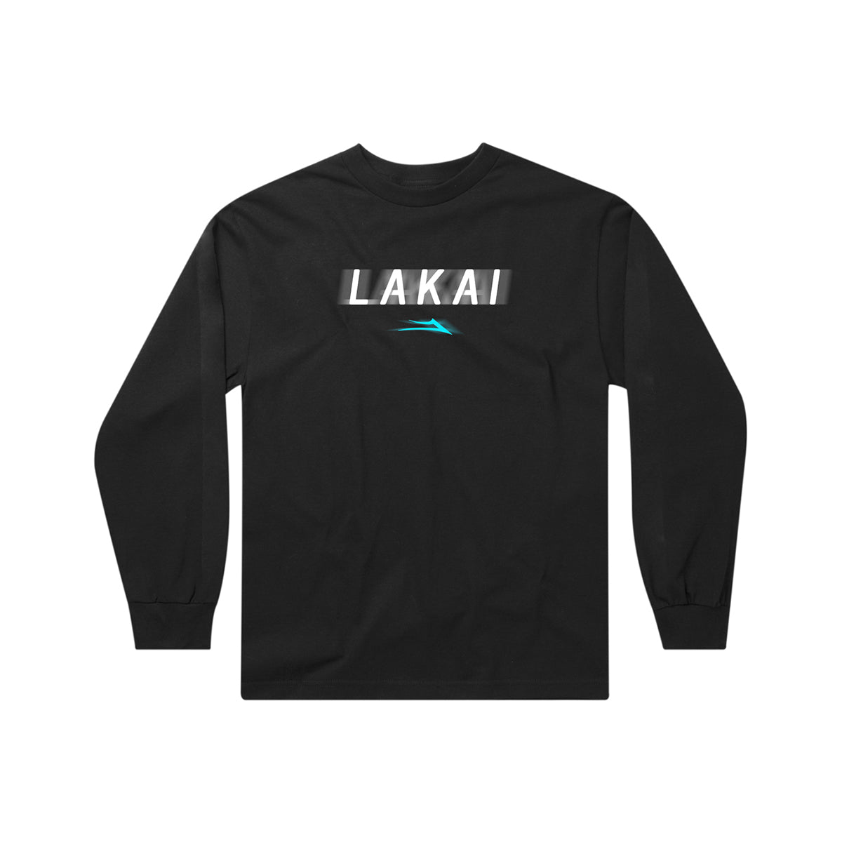 Lakai Blur Long Sleeve Tee - Black - Bow Shock Marketplace