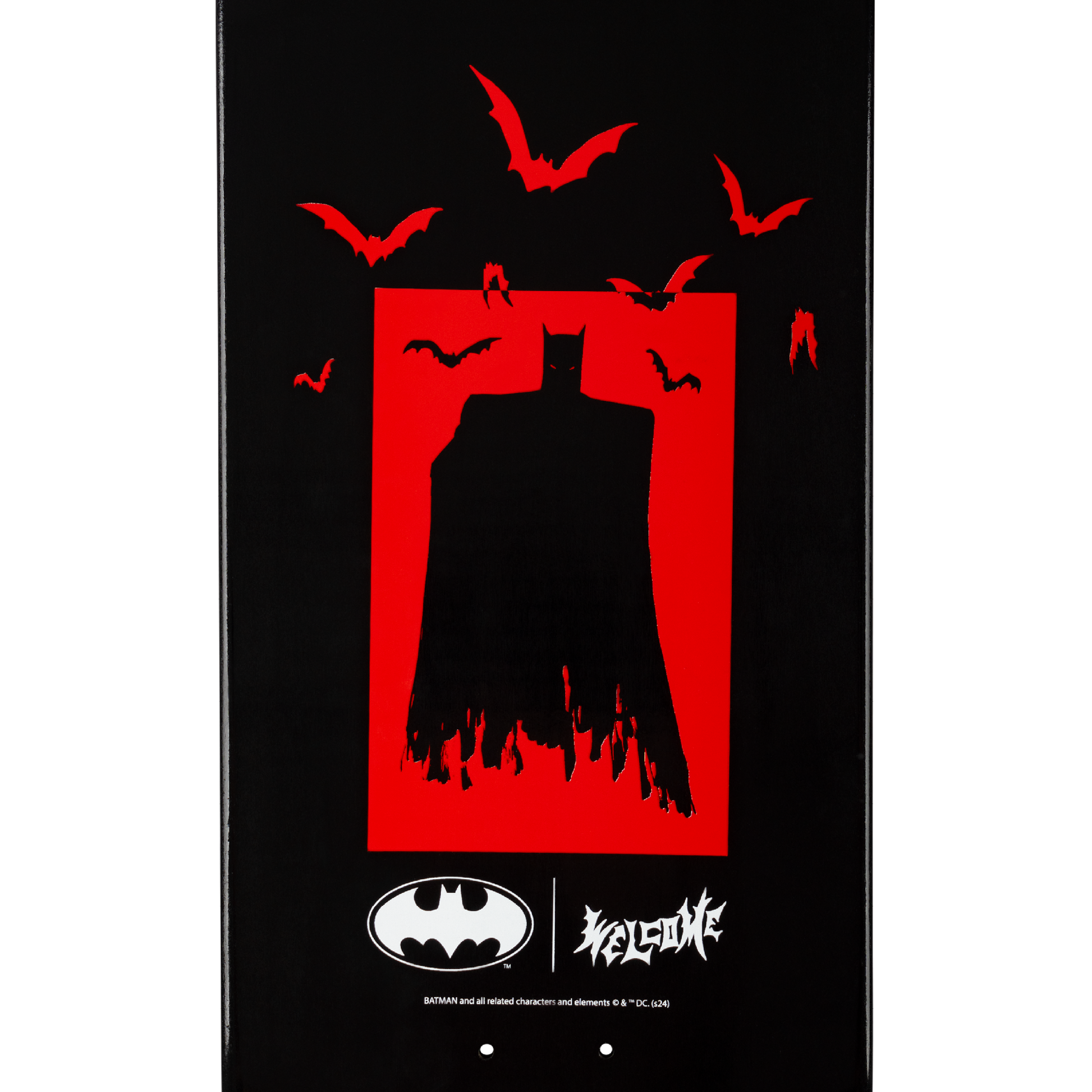 Welcome x Batman Batmonster on Popsicle Deck - 8.75″ Black - Bow Shock Marketplace