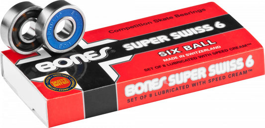 Bones Super Swiss 6 Bearings - Bow Shock Marketplace