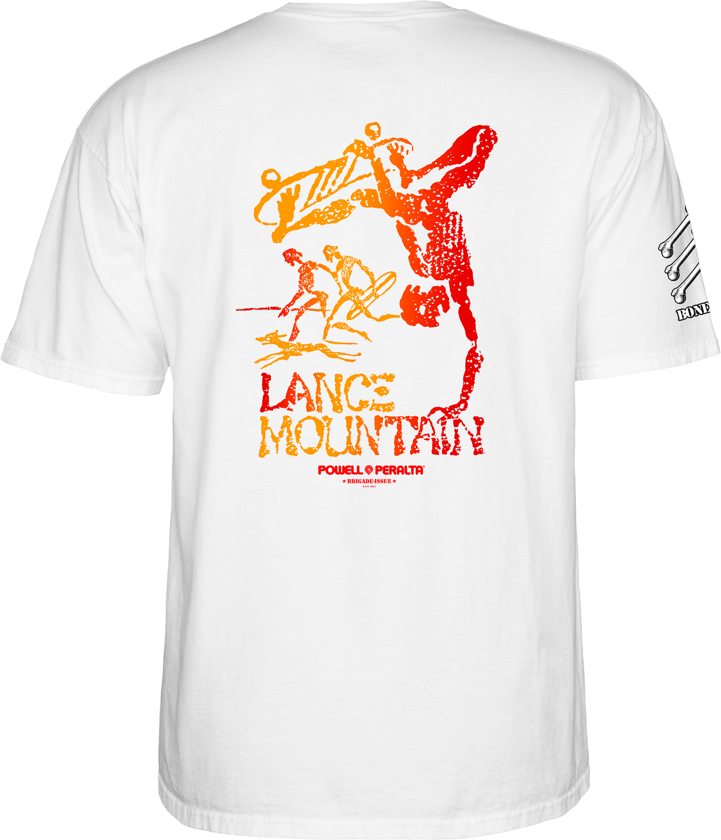 Bones Brigade Lance Mountain S/S T-Shirt - White