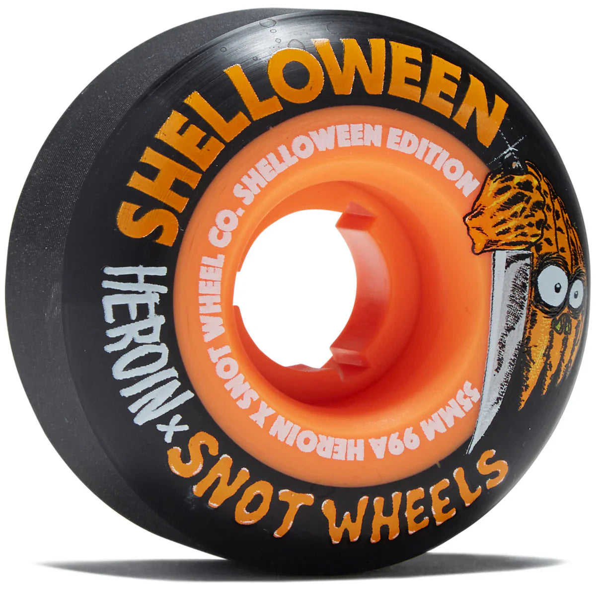 Snot x Heroin Shelloween 55mm 99a Skateboard Wheels