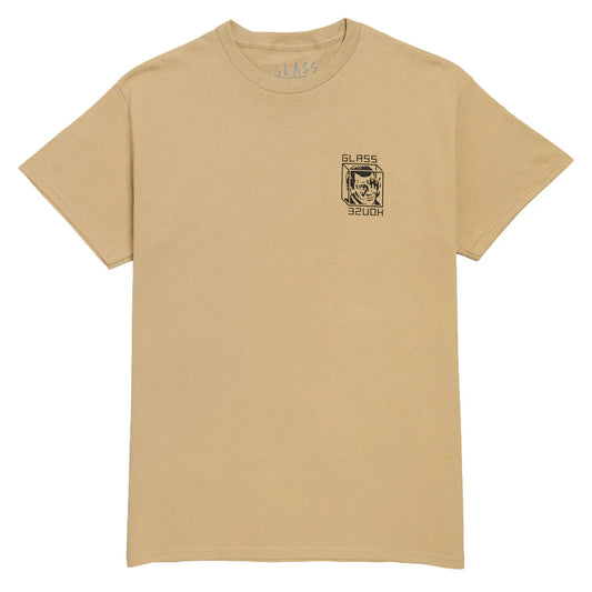 Glass House House Arrest Tan S/s Shirt