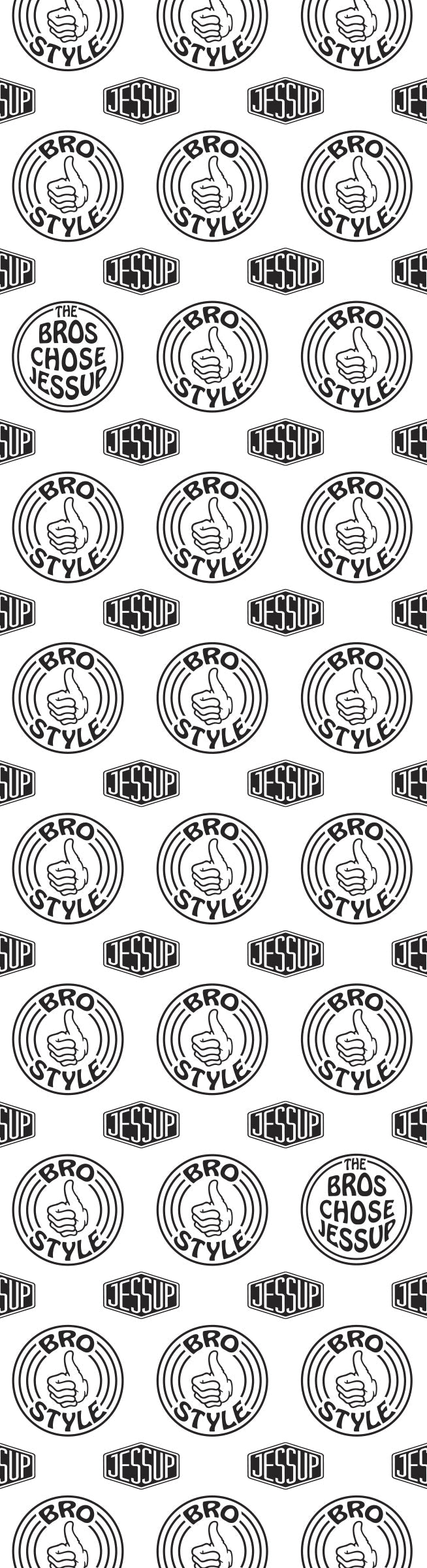 Bro Style Thumbs Up 9" x 33" Graphic Griptape