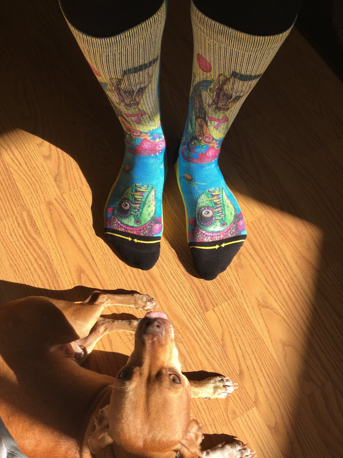 Bad Otis Link Big Fish Crew Socks