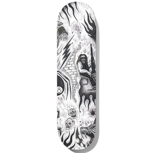 Baker Jacopo Carozzi Tryptic Skateboard Deck - 8.25″