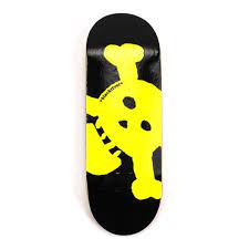 Blackriver Fingerboard "New Skull" Neon Yellow 7ply