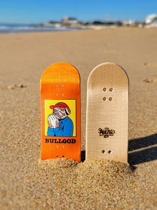 BullGod Gratitude Orange Premium Fingerboard Complete