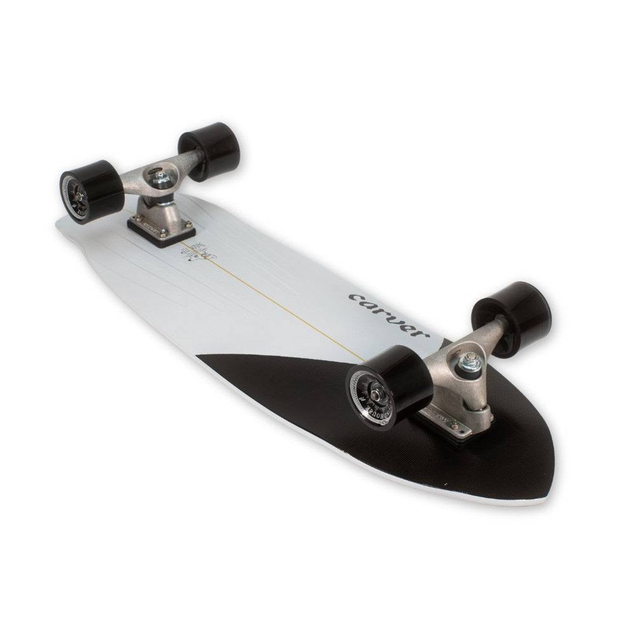 Carver Black Tip Surfskate Complete CX Raw (V4) - 32.5″ - Bow Shock Marketplace