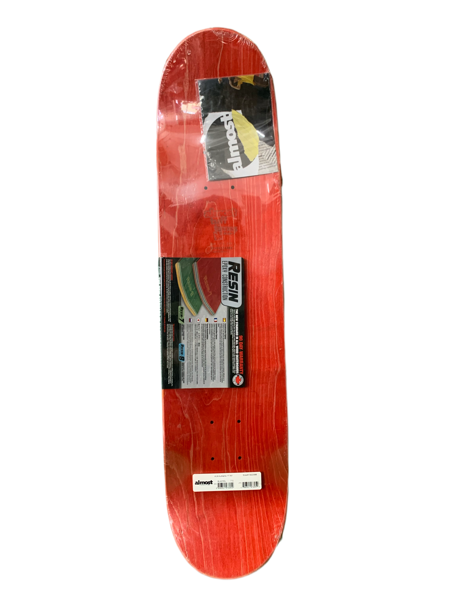 Almost Authentic TT R7 7.5" Classic Skateboard Deck