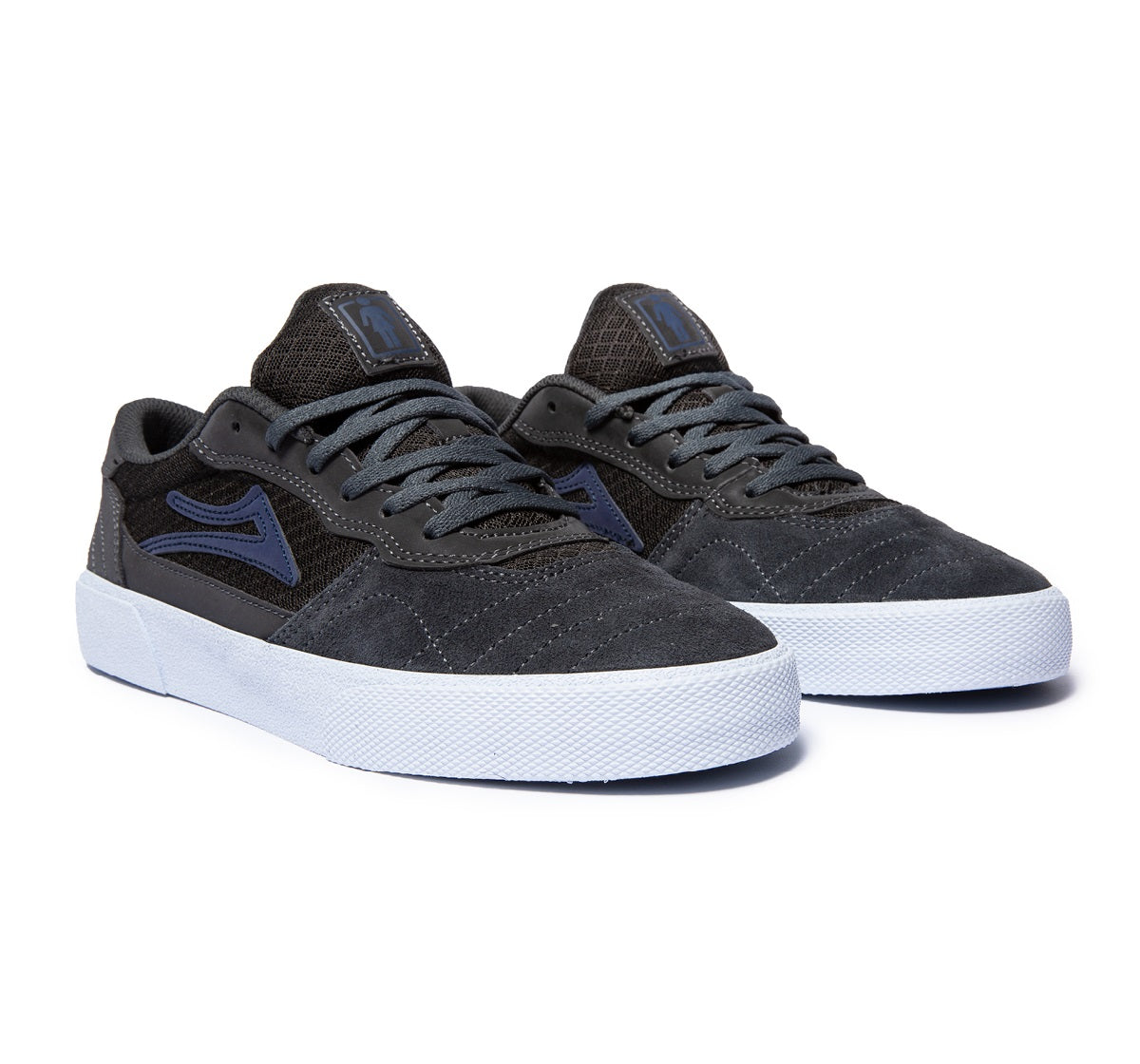 Lakai Shoes Cambridge SMU - Grey/Rreflective Suede - Bow Shock Marketplace