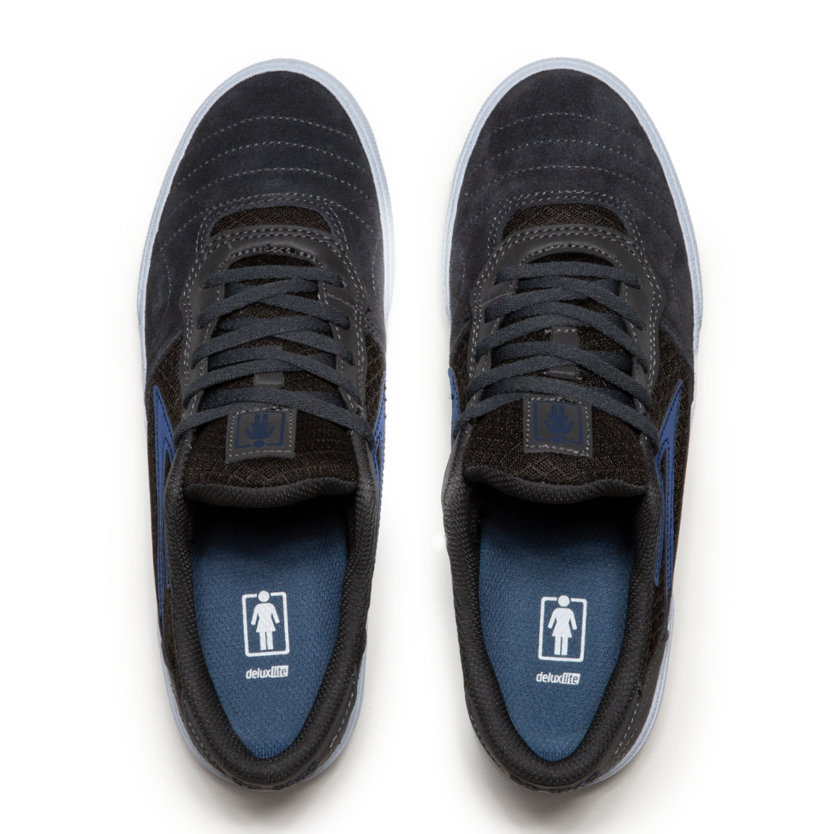 Lakai Shoes Cambridge SMU - Grey/Rreflective Suede - Bow Shock Marketplace