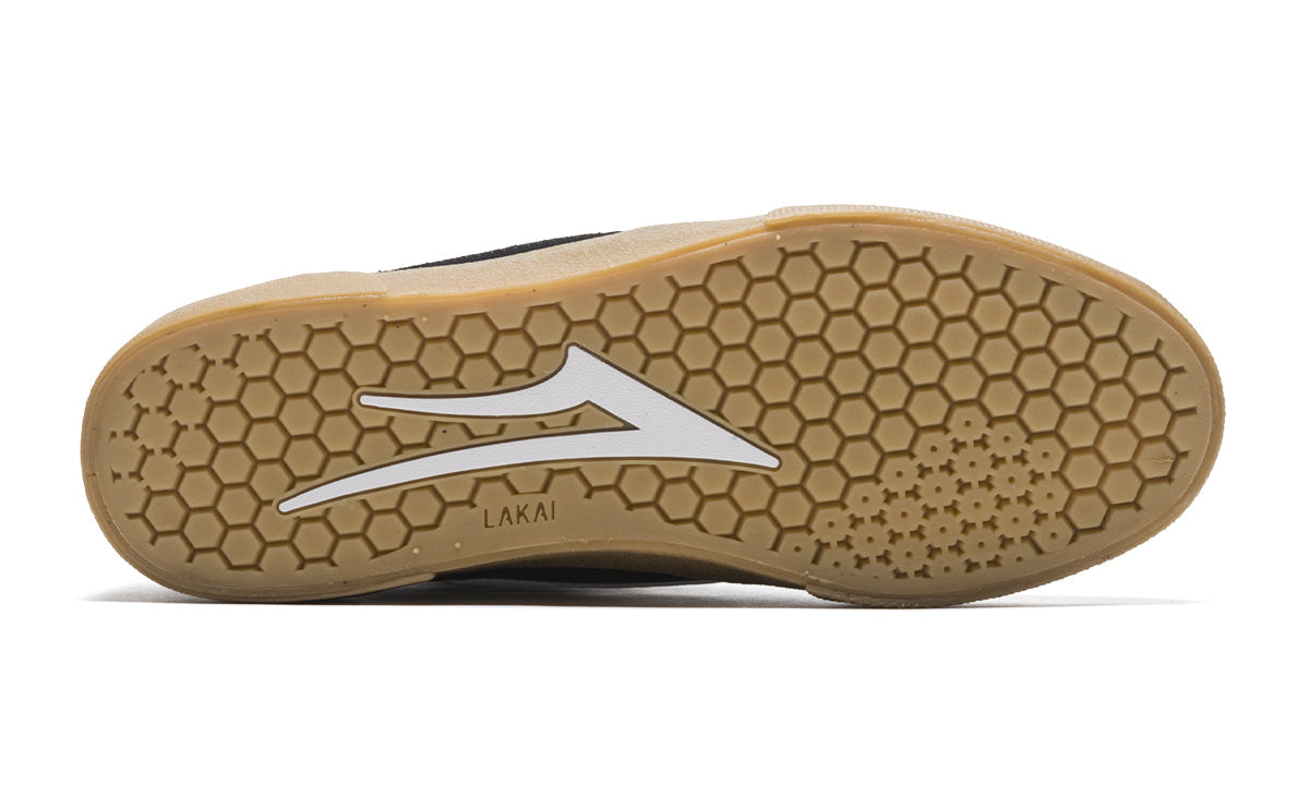 Lakai Shoes Cambridge - Black/Gum Suede - Bow Shock Marketplace